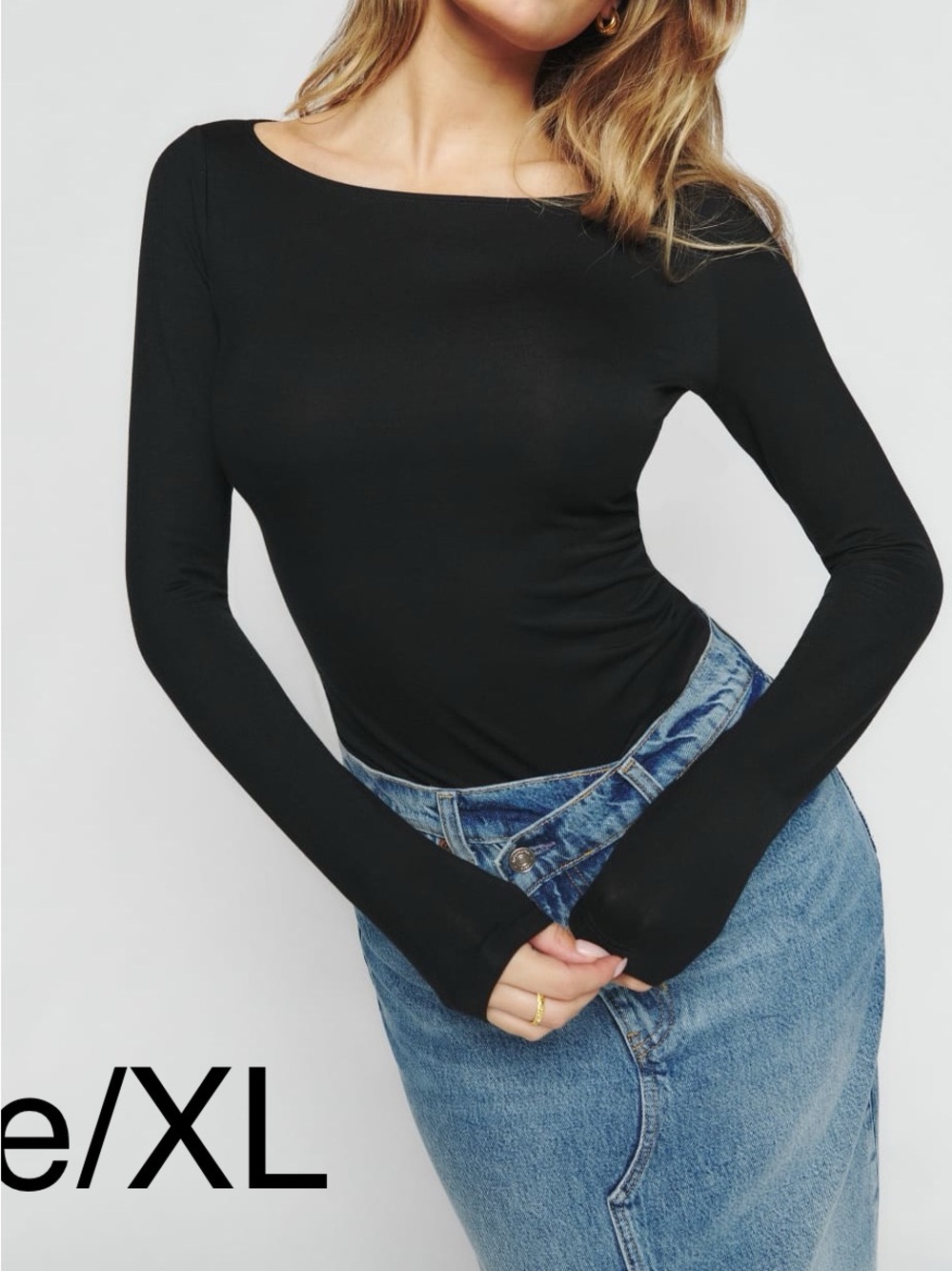 Reformation Wiley Knit Top